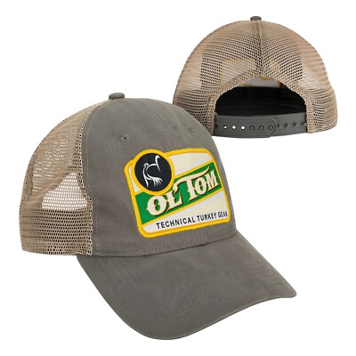 Drake OL' Tom Vintage Meshback Cap- Grey