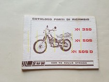 SWM XN 350-506 1983 catalogo ricambi TELAIO originale FRAME Spare Parts Catalog 