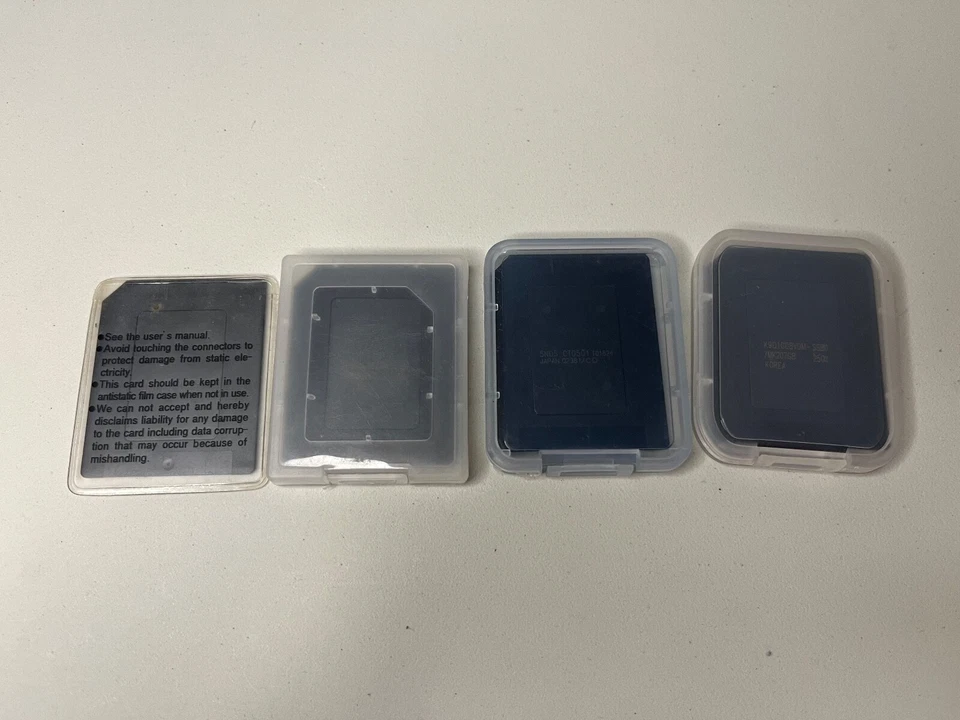 Vintage Smart Media SmartMedia Memory Card Olympus 4pc. 128 MB - Image 3 of 4