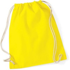 Turnbeutel Baumwolle in verschiedenen Farben
