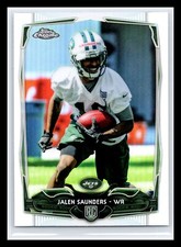 2014 Topps Chrome #145 Jalen Saunders RC Rookie Refractor New York Jets