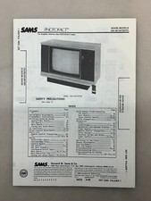 Sears 564.48124750 48124751 Service Manual Sams Photofact Free Shipping