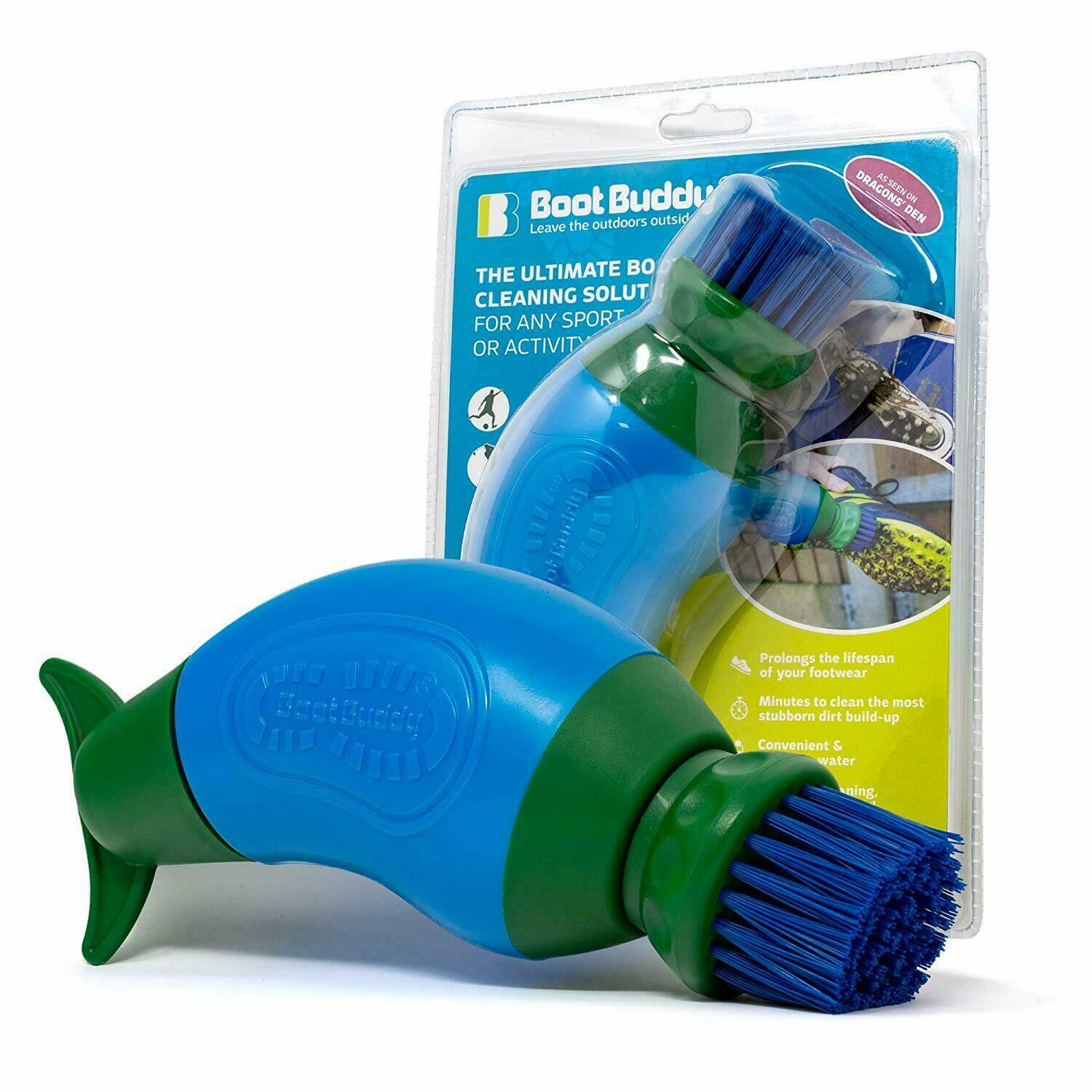boot scrubber with water
