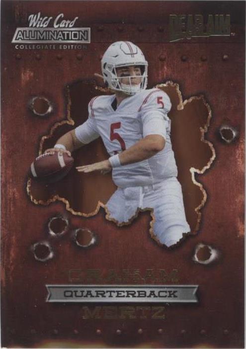 2021 Wild Card Alumination NIL Collegiate Edition Graham Mertz #ANDA-10 - 1 of 2