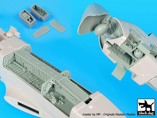 Metallic Details MDR4843 S3A/B Viking Wheel Bays (Italeri/esci