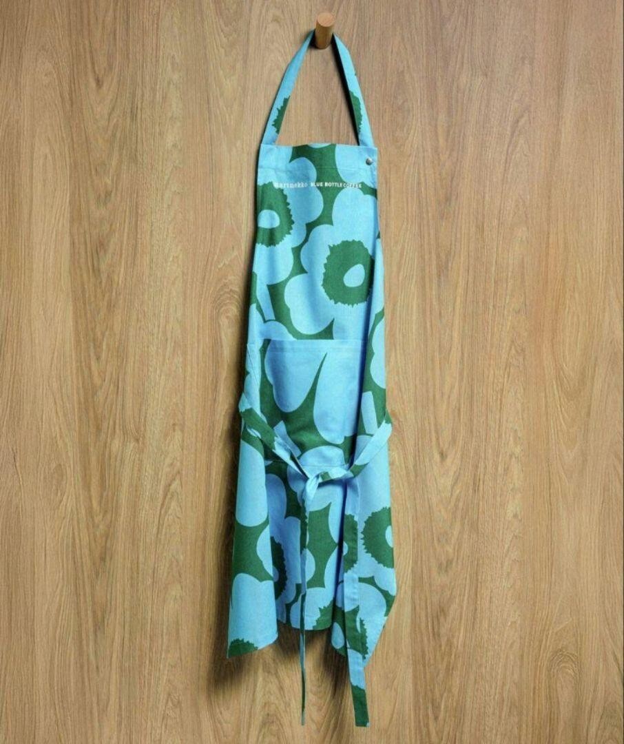 Marimekko Blue Bottle Coffee Apron Unikko Limited Edition 2025 | eBay
