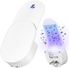 Plug-In Indoor Fly Trap for Home – Fruit Fly Gnat Mosquito Catcher + 3 Refills