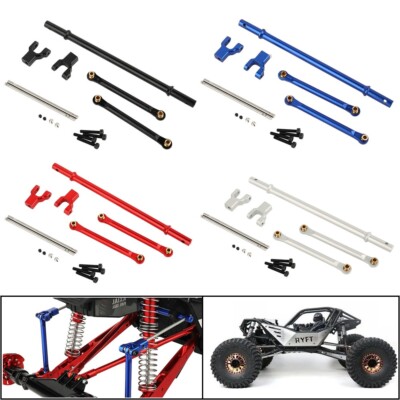 Aluminum Anti-Tilt Tie Rods Links for 1/10 RC Crawler Axial RBX10 Ryft upgrade