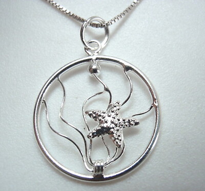 Catch a Falling Star Dream Catcher 925 Sterling Silver Necklace