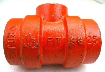 Victaulic Grade E FIT 1-1/2 inch/48.3 mm Fast Connect Pipe, pn FIT96