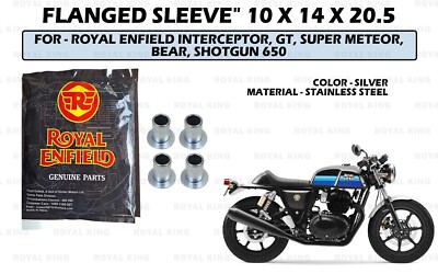 Royal Enfield Interceptor, GT, ''Bear, Shotgun 650 Flanschhülse 10 x 14 x 20,5''