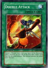 Yu-Gi-Oh TCG Double Attack TLM-EN040 1st Edition Regular Common Card NM