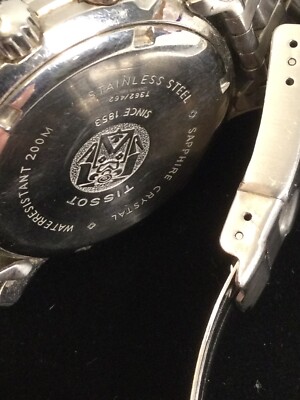 ※とし様のみ TISSOT 1853 Sapphire Crystal T362/462. Silver Tone. Stainless