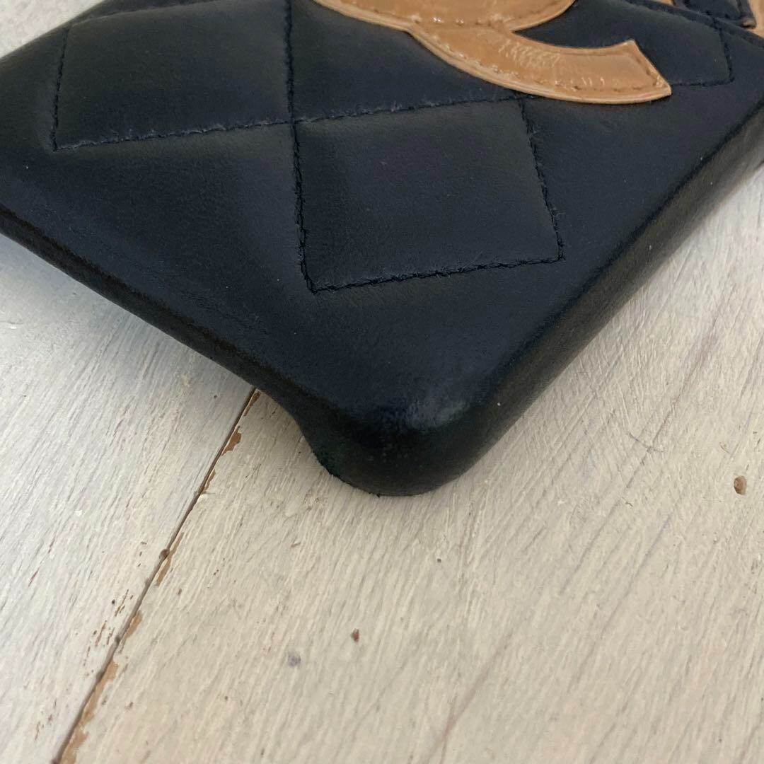 シャネルiPhone CHANEL シャネル iPhoneケース 11 Pro Max用 バイカラー - メルカリ