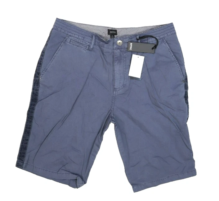 Short Homme Buffalo David Bitton Slim Stretch - Taille W30 - Bleu Délavé Neuf Avec étiquette