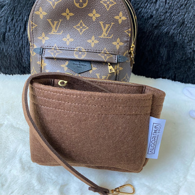 AlgorithmBags  for LV Palm Springs Mini Organizer Insert Liner Zip Zero Pocket