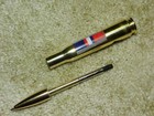 Militaria: 50 Cal Bottle Opener ,Twist Pen & Kosovo Campaign Ribbon in the Body — photo 8