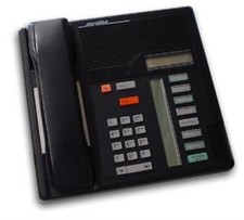 Nortel M7208 NT8B30 Black 8 Button Digital Telephone with Display