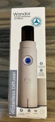 Wandor: A portable waterless aromatherapy and fragrance diffuser! 200 SQ FT