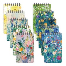 10 Pcs Small Spiral Notebooks, 5 x 3 Inch Pocket Notebook Multiple colors