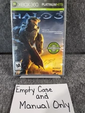 Microsoft Xbox 360 Case and Manual Only No Game