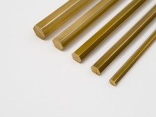 Asta in ottone profilo esagonale CW614N asta esagonale materiale esagonale