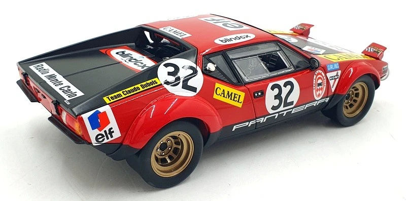 Kyosho 1/18 Scale 08855B - 1972 De Tomaso Pantera 5.8L V8 #32 16th 24h Le Mans — 第 2/4 张图片