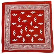 Duck Dynasty Duck Commander Bandana Red Handkerchief Neckerchief 20.5" Square