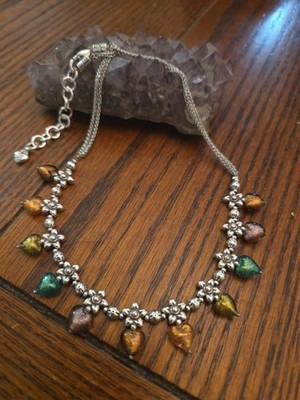 Brighton Heart Shaped Beaded Multi-colored Necklace