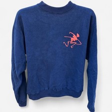 Vintage 1990 Ocean Pacific OP Surf Sweatshirt Blue Washed Size M