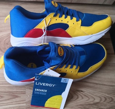    NEU - LIDL/Livergy Herren-Sneaker - Gr. 43 (9) - Limited Fan Edition 2020    