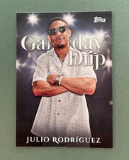 2025 Topps Baseball Julio Rodriguez Game Day Drip #GD-13 Seattle Mariners