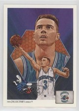 1991-92 Upper Deck Team Checklist Plain Text Hologram Rex Chapman #81 1b9b