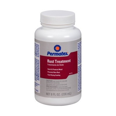 Permatex 81775-12PK Rust Treatment,8 oz. (Pack of 12) Pack of 12 8 oz.
