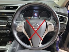 Nissan Qashqai J11 Steering Wheel Leather 2013 - 2016 484304EM5B