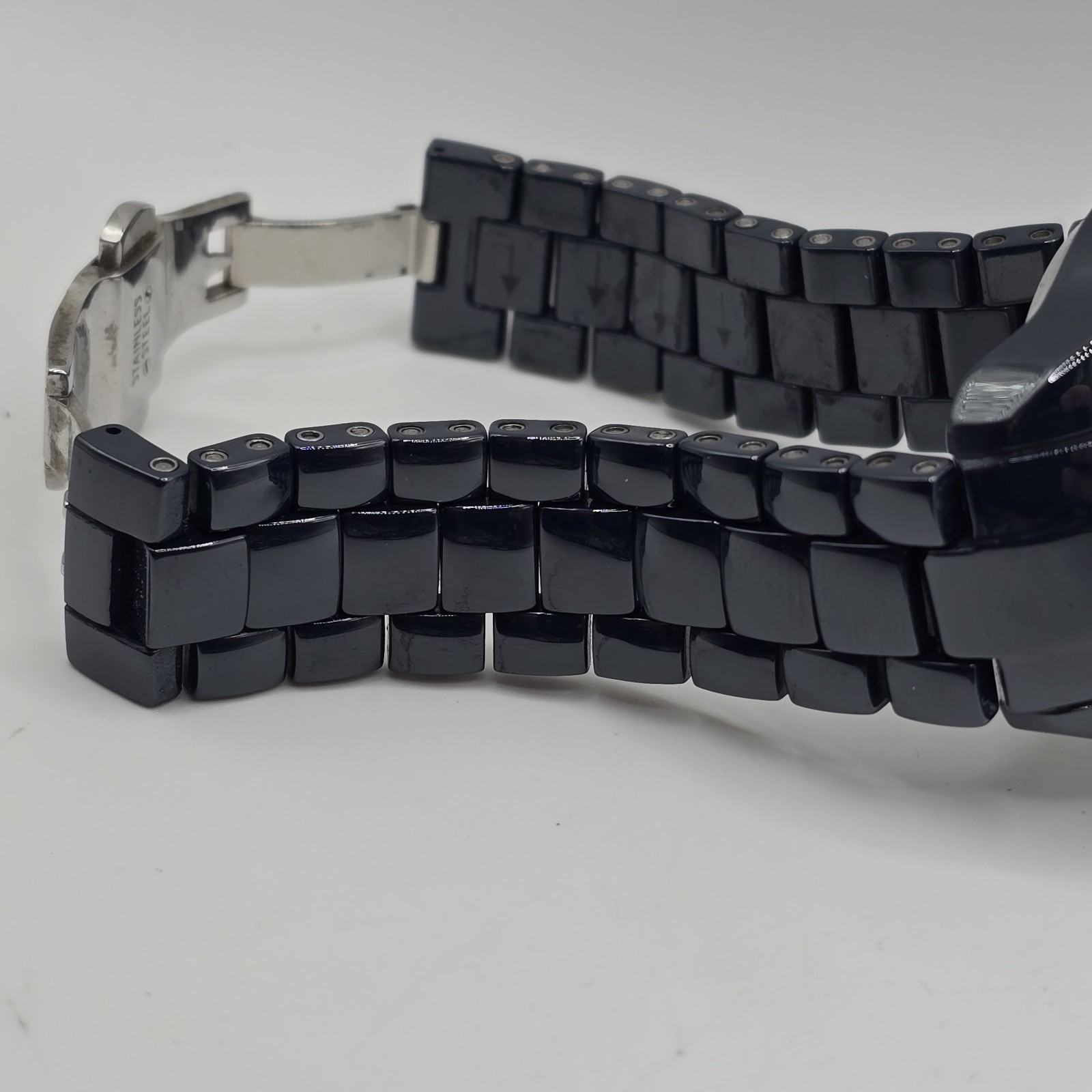 Android Automatic Blue Ceramic Watch AD562 39mm - image 4