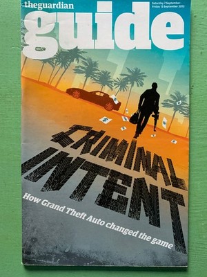 THE GUIDE mag 7-September-2013 Grand Theft Auto Peaky Blinders Greco-Roman Clash