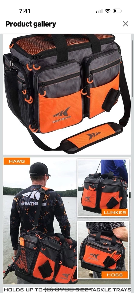 Caixa de equipamento de pesca em água salgada Kastking B1 - Imagem 3 de 4