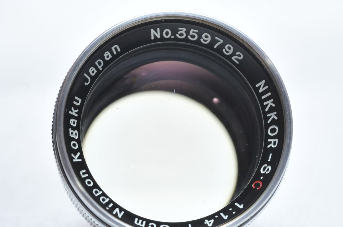 Adyan 　Nikon S2NIKKOR-S.C 1:1.4 f=5cm Nikon S2 Rangefinder Camera w/ Nikkor-S.C. 5cm F1.4 Lens [Good]