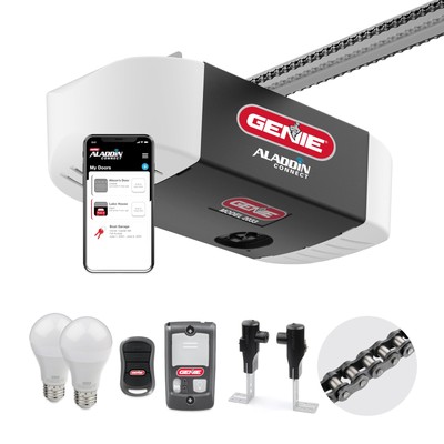 Chain Glide Connect Essentials Smart Garage Door Opener - Reliable Chain Driv...