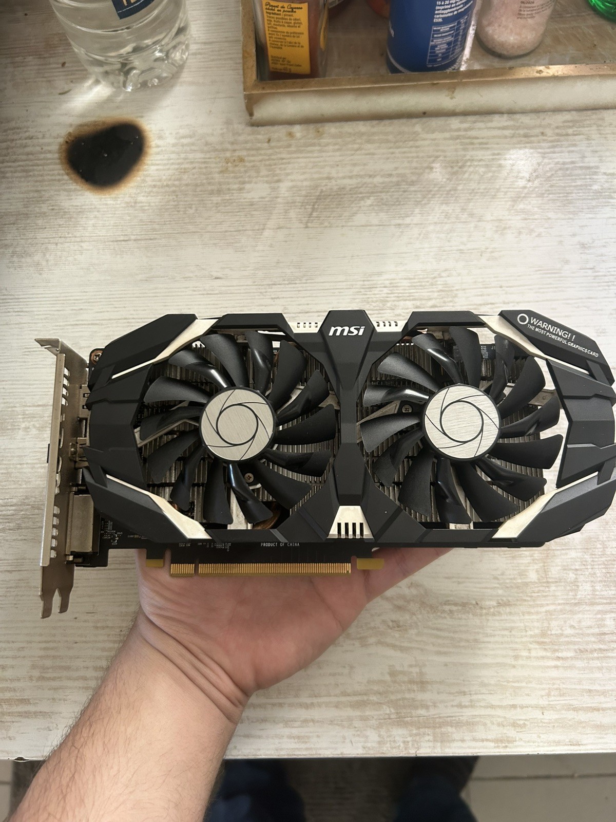 MSI GeForce GTX 1060 GAMING X 6G hardware premium avec architecture Twin Frozr VI
