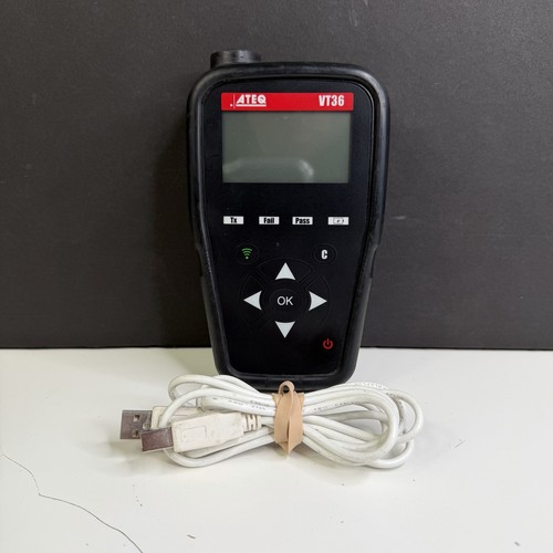ATEQ VT36 TPM Sensor Activation Programing Tool w/ Rubber Case & Cable - WORKS