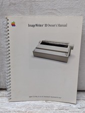 Apple 030-2002-C ImageWriter II Owner's Manual, Apple Plus, IIc, IIe, Mac, Lisa