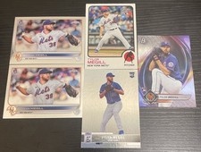 5 Card Lot New York Mets Tylor Megill