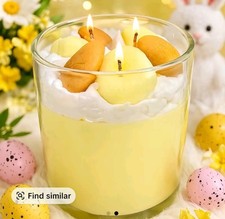 Banana Pudding Soy Wax 3 Wick Scented Candle