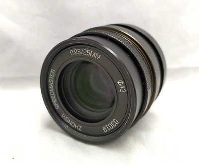 Cinoichi Optics ZHONGYI Objektiv 25mm f 0,95 SPEEDMASTER gebraucht