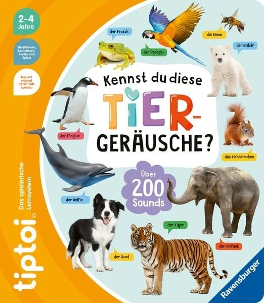 tiptoi® - Kennst du diese Tiergeräusche?