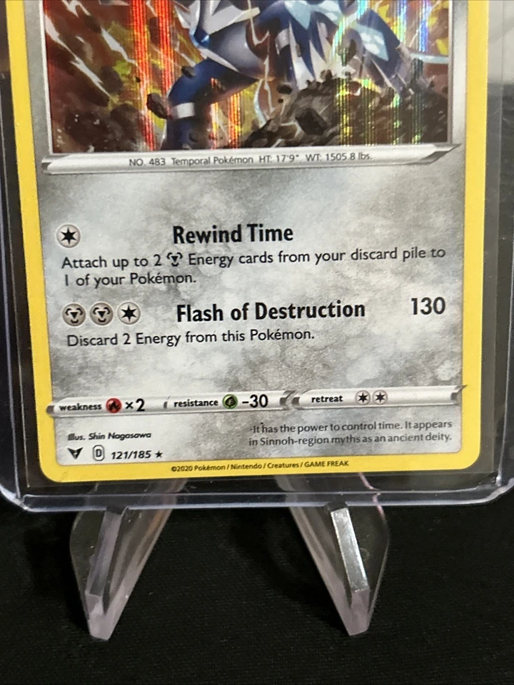 Pokémon Vivid Voltage Dialga 121/185 New Foil - Pack Fresh New - Top Loaded - Image 3 of 4