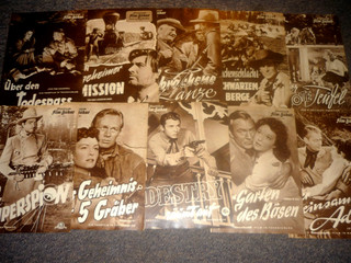 10 Filmprogramme IFB Western Konvolut