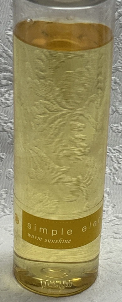 NOVO Avon Simple Elements Warm Sunshine Eau De Toilette Splash 2009 5 fl oz 150ml - Imagem 2 de 2